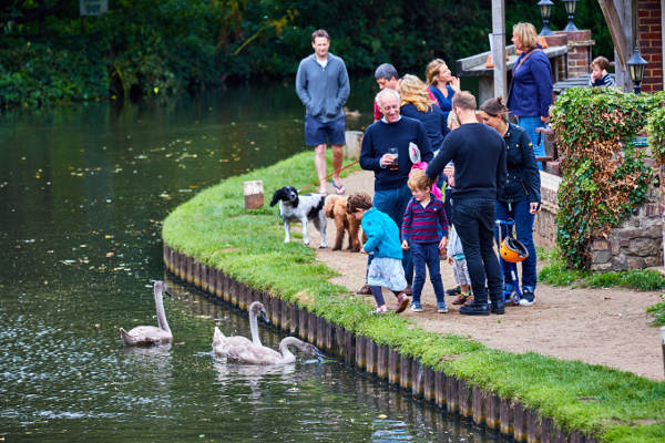 Pyrford Lock Woking